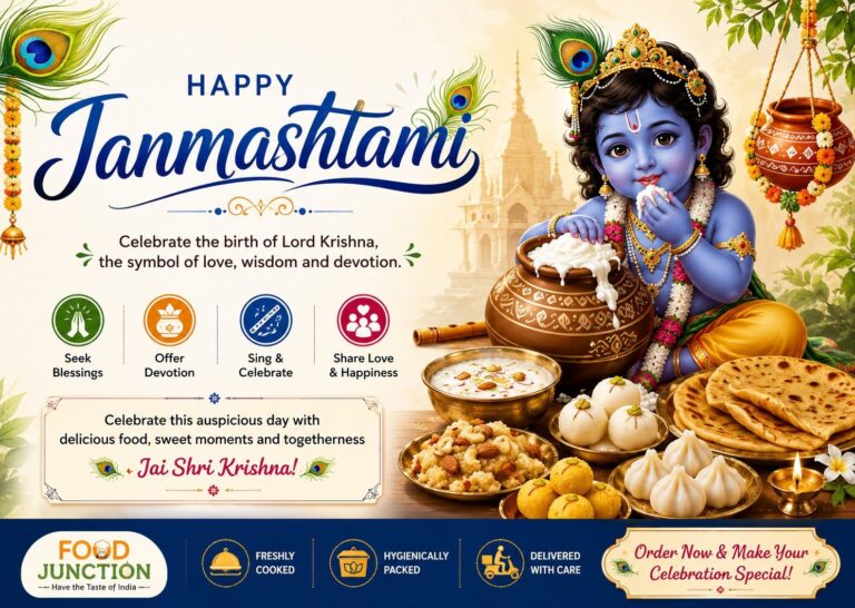🌿 Janmashtami: Celebrating the Birth of Lord Krishna